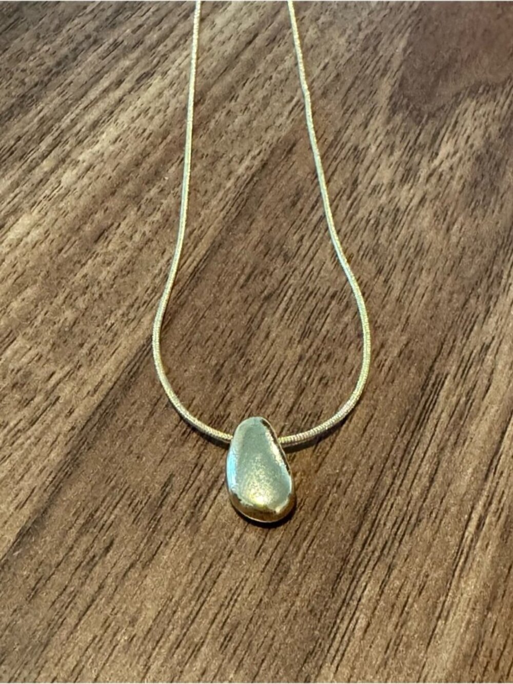 Target Gold Teardrop Pendant Necklace